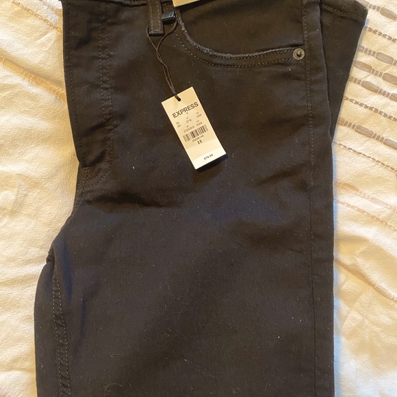 Express Jeans Nwt Express Black Jeans Size 8regular Poshmark